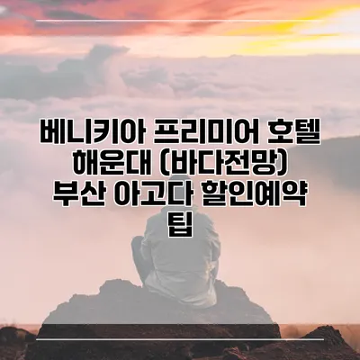 베니키아 프리미어 호텔 해운대 (바다전망) 부산 아고다 할인예약 팁