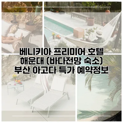 베니키아 프리미어 호텔 해운대 (바다전망 숙소) 부산 아고다 특가 예약정보