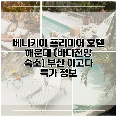 베니키아 프리미어 호텔 해운대 (바다전망 숙소) 부산 아고다 특가 정보